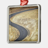 空の巻上げによって舗装される道 メタルオーナメント (左)