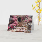 空の庭の墓イースターカード カード (黄色い花)