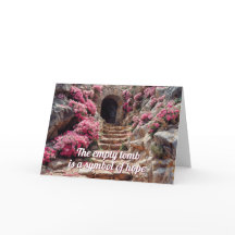 空の庭の墓イースターカード