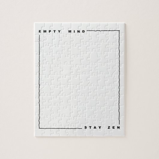 空の心ステイ禅 ジグソーパズル (縦)
