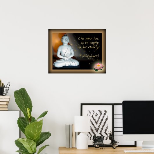 空の心 ポスター (ホームオフィス)