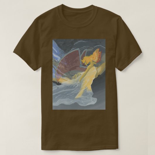 空の怪物 Tシャツ (デザイン正面)