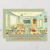 空の教室招待状 招待状 (正面/裏面)