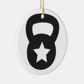 空の星とのKettlebell セラミックオーナメント (右)