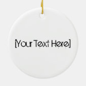 空の星とのKettlebell セラミックオーナメント (裏面)