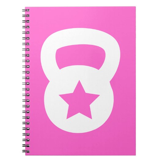 空の星とのKettlebell ノートブック (正面)