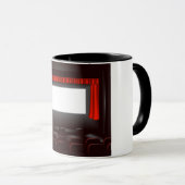 空の映画館のマグ マグカップ (正面右)