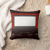 空の映画館の投球のクッション クッション (ブランケット)