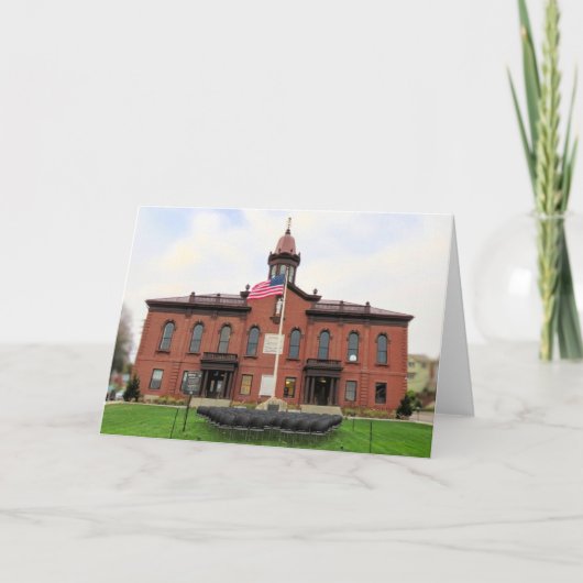 空の椅子の追悼 カード (正面)