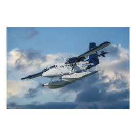 空の水上飛行機 フォトプリント           