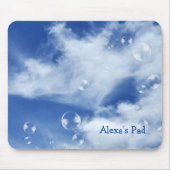 空の泡 マウスパッド (正面)