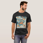 空の流れ Tシャツ (正面フル)