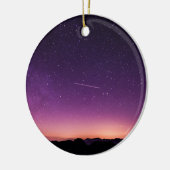 空の流星 セラミックオーナメント (左)