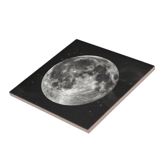 空の満月 タイル (側面)