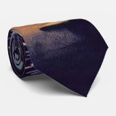 "空の火"の花火の水彩画の芸術 ネクタイ (ロール)