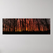 「空の火」夕日 ポスター (正面)