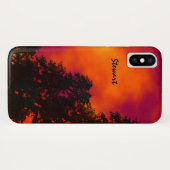 空の炎パーソナライズされた Case-Mate iPhoneケース (裏面(横))