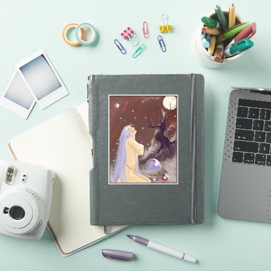 空の炎 シール (iPadカバー)