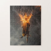 空の炎：スピットファイアの上昇 ジグソーパズル (縦)