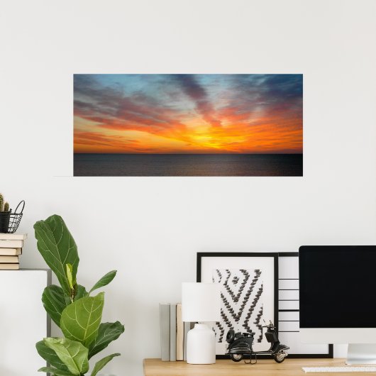 空の炎 ポスター (ホームオフィス)