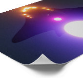 空の照明 – Sci-Fi船のポスター ポスター (角)