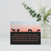 空の牧場 ポストカード (スタンド正面)