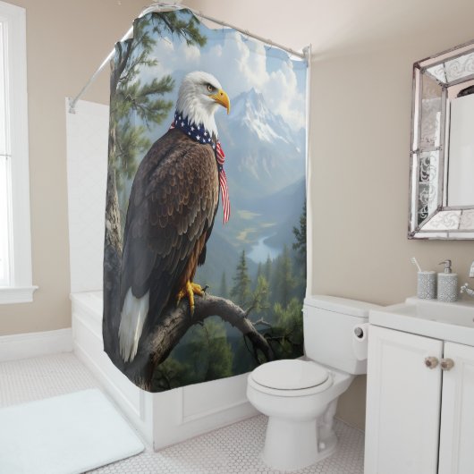 空の目 - シャワーカーテン (インサイチュ)