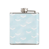 「空の矢印」フラスコ フラスク (裏面)