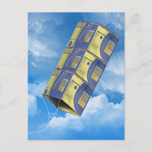 空の箱たこ ポストカード (正面)