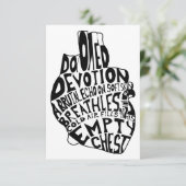 空の胸：解剖学的ハート 招待状 (スタンド正面)