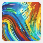 空の色 スクエアシール (正面)