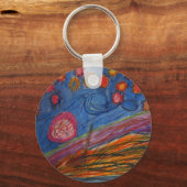 空の花 キーホルダー (正面)