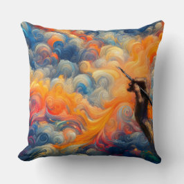 空の芸術家 クッション