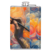 空の芸術家 フラスク (裏面)