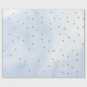 空の蜜蜂の包装紙 ラッピングペーパー (フラット)
