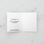 空の蝶 ノートカード (内部)