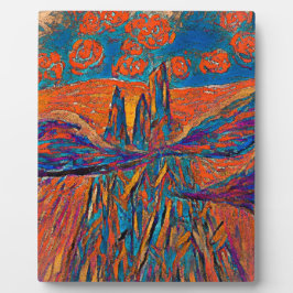 空の表現バラ フォトプラーク