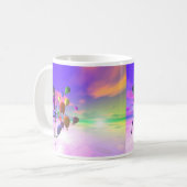 空の誕生日バルーン コーヒーマグカップ (正面左)