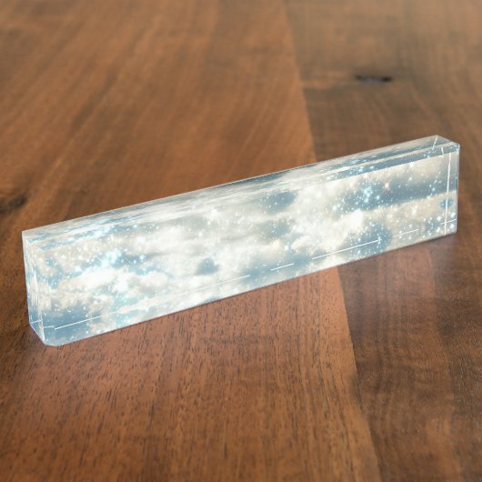 空の輝き デスクネームプレート (側面)