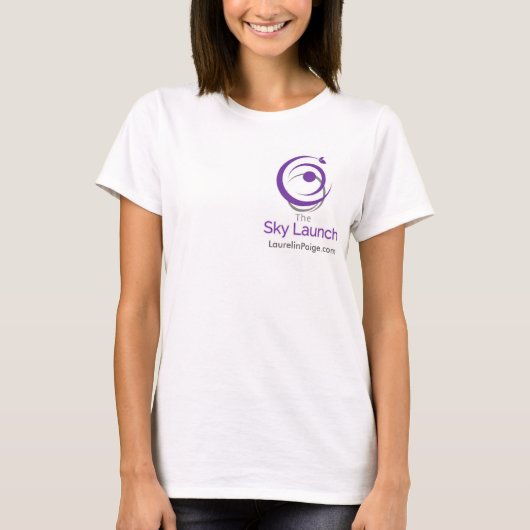 空の進水の職員のティー Tシャツ (正面)
