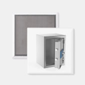 空の金庫 マグネット (正面/裏面)