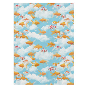 空の金魚 テーブルクロス