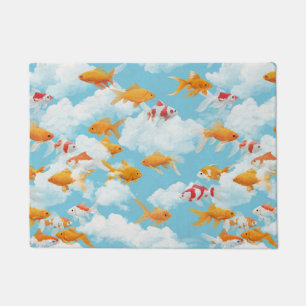 空の金魚 ドアマット
