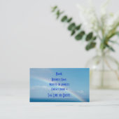 空の限界の名刺 名刺 (スタンド正面)