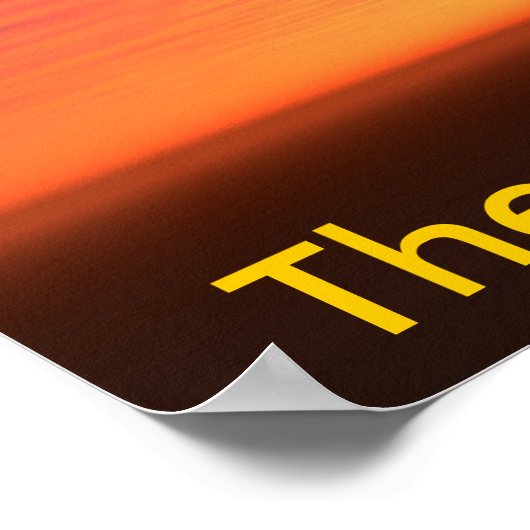 空の限界 ポスター (角)