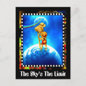 空の限界 ポストカード (正面)