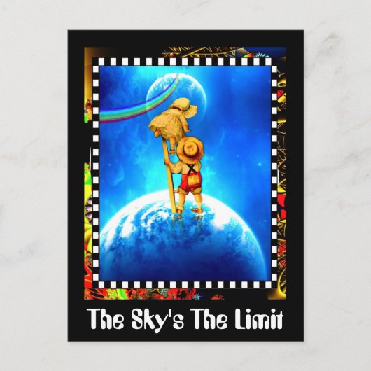 空の限界 ポストカード (正面)