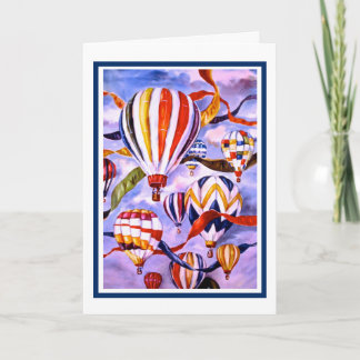 「空の限界」誕生日カード カード