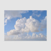 空の雲の写真ティシュペーパー 薄葉紙 (正面)