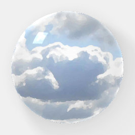 空の雲 ペーパーウェイト